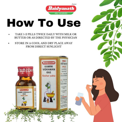 Baidyanath Vansaar Kaminividrawan Ras Kesar Yukta