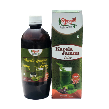 Gurukul Ayurved Pharmacy Karela Jamun Juice