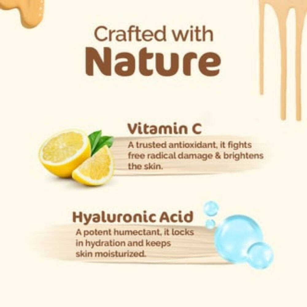 Mamaearth Hydra|Glow CC Serum With Vitamin C and Hyaluronic Acid|Vanilla