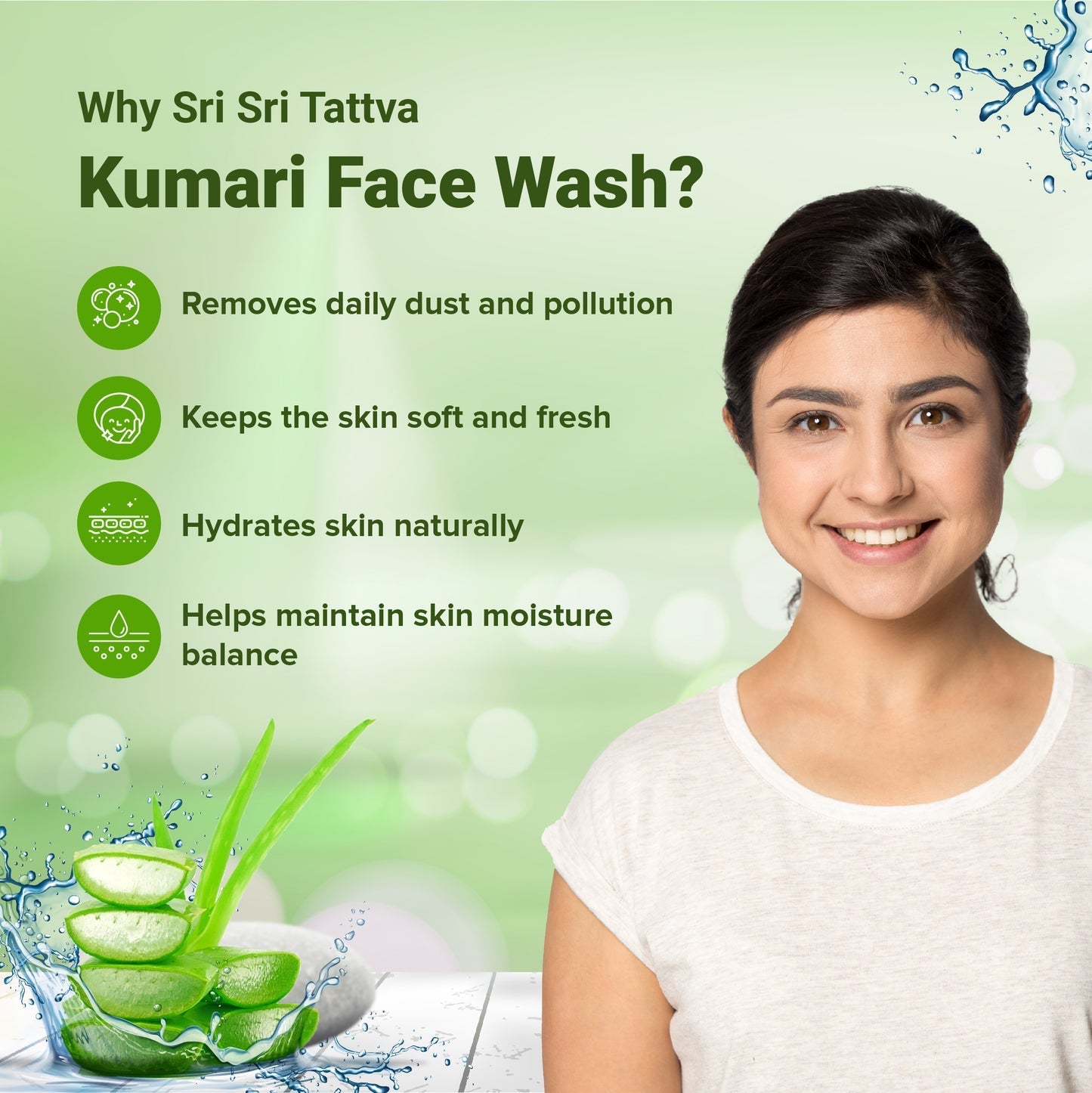 Sri Sri Tattva Kumari Face Wash - PUSHMYCART