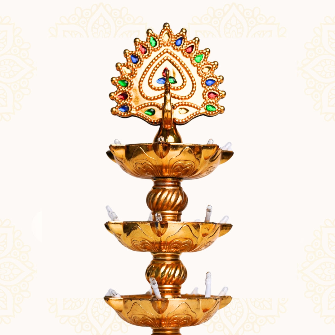 Artificial LED Diya – Decorative Lights for Diwali Festival