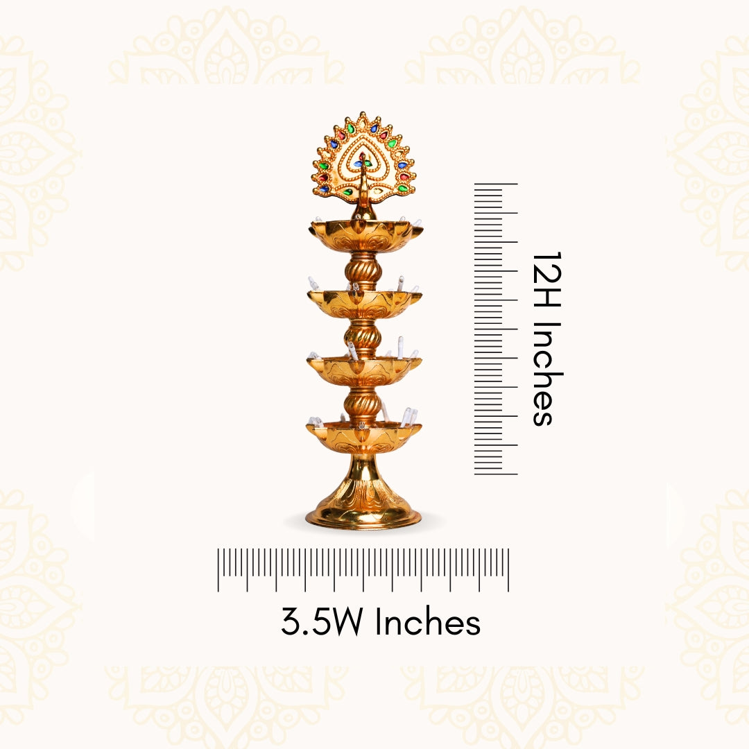 Artificial LED Diya – Decorative Lights for Diwali Festival