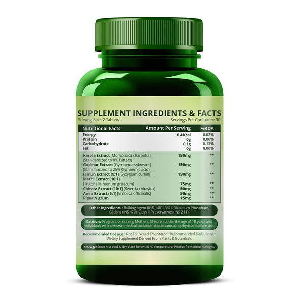 Himalayan Organics Gluco Balance Tablets