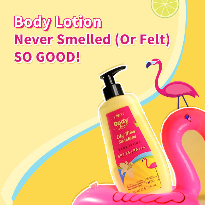 Plum Lily Miss Sunshine Sunscreen Body Lotion SPF 35 PA+++ by BodyLovin