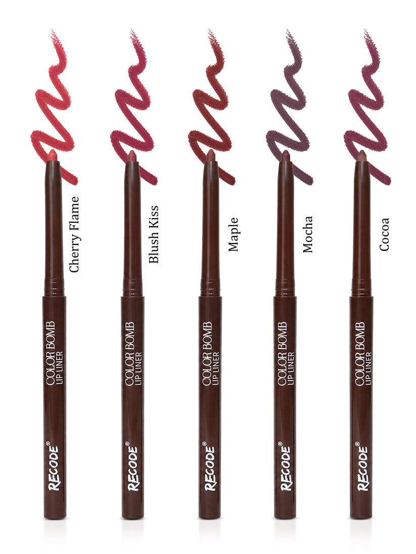 Recode-01-Brown-Color-Bomb-Lip-Liner-Set-of-5