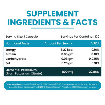 Himalayan Organics Potassium Citrate Tablets