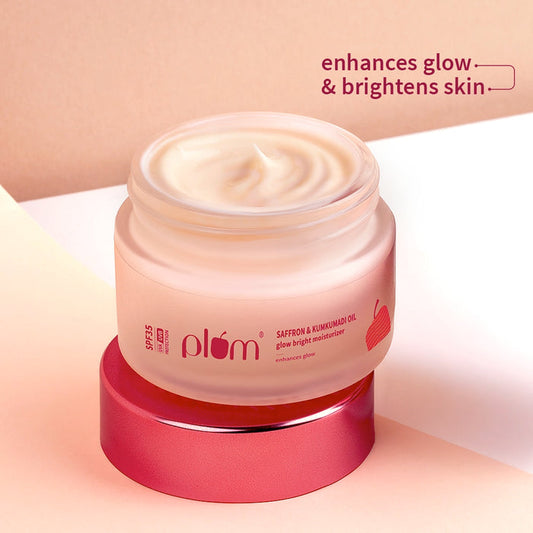Plum Saffron & Kumkumadi Oil Glow Bright Moisturizer