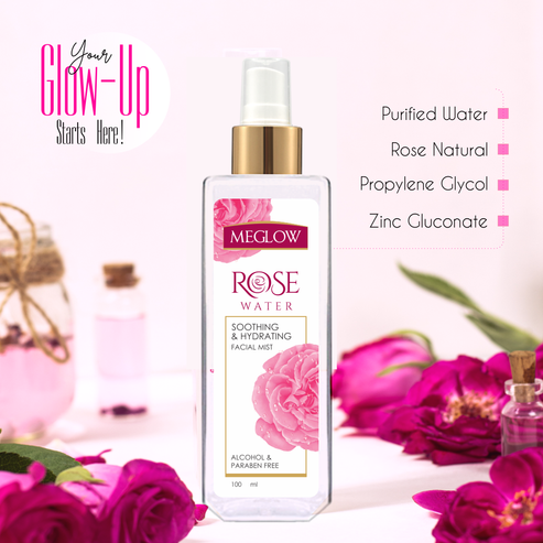 Meglow Rose Water
