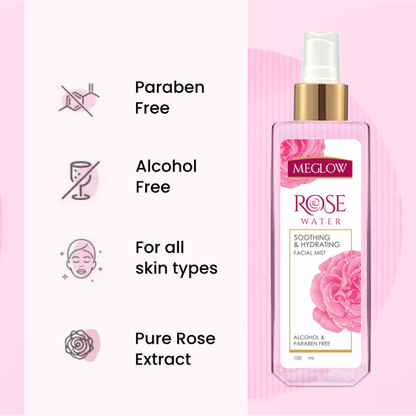 Meglow Rose Water