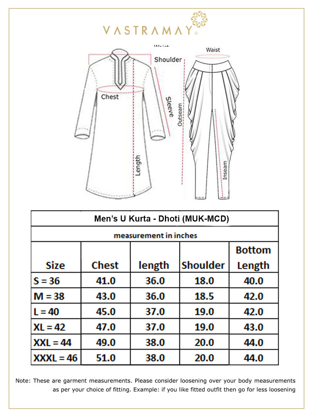 Vastramay Men's Beige Pure Cotton Kurta with Dhoti Pant Set