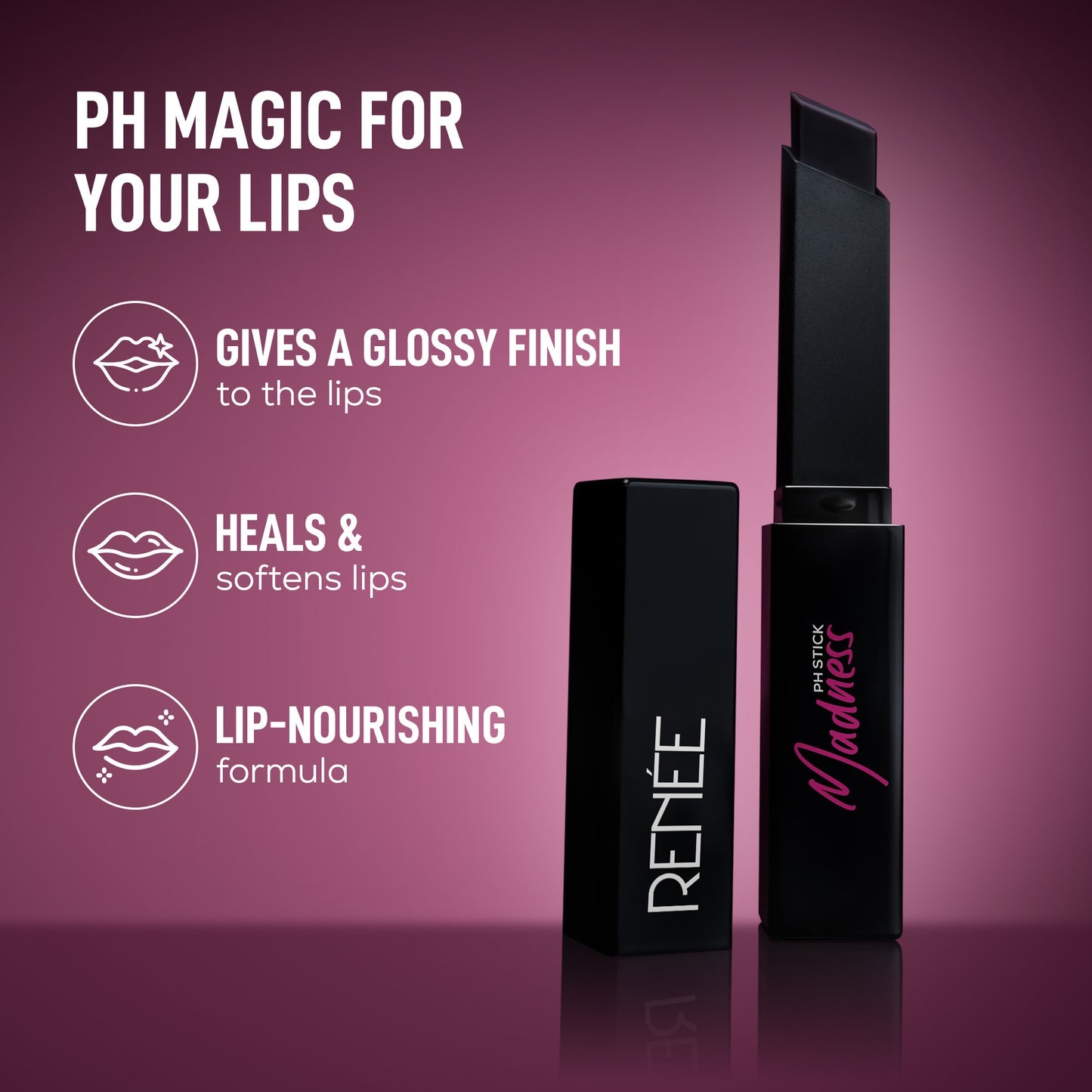 RENEE Madness pH Lipstick