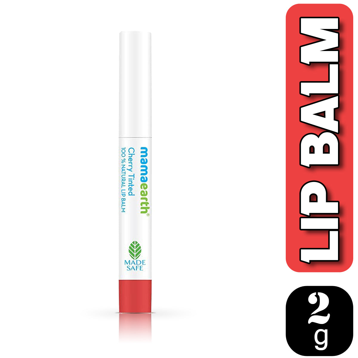 Mamaearth Cherry Tinted 100% Natural Lip Balm