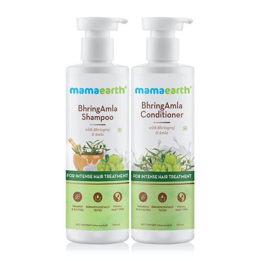 Mamaearth Bhringamla Shampoo and Conditioner Combo