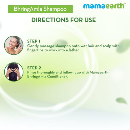Mamaearth Bhringamla Shampoo and Conditioner Combo