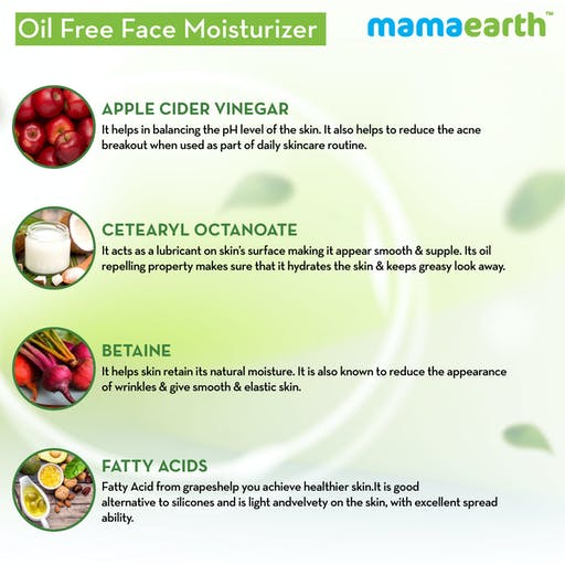 Mamaearth Oil|Free Face Moisturizer
