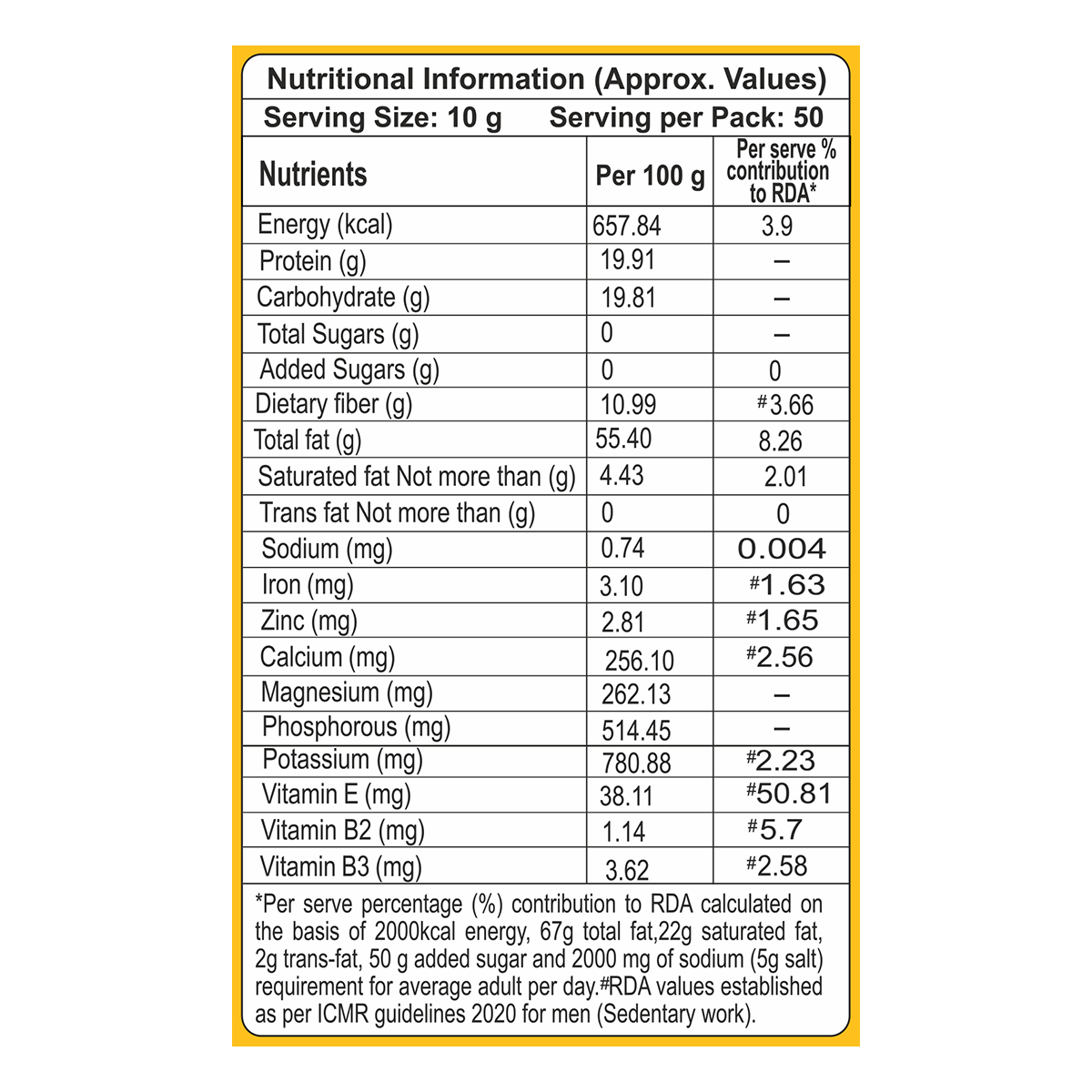 Patanjali Mamra Almond Gold
