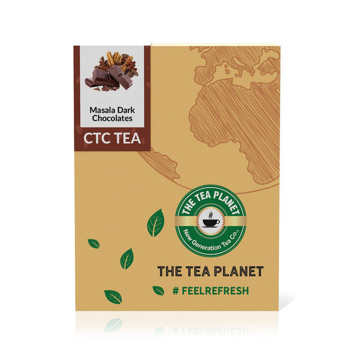 The Tea Planet Masala Dark Chocolates CTC Tea