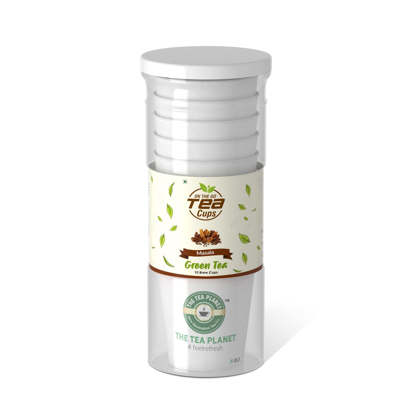 The Tea Planet Masala Instant Green Tea Brew Cup