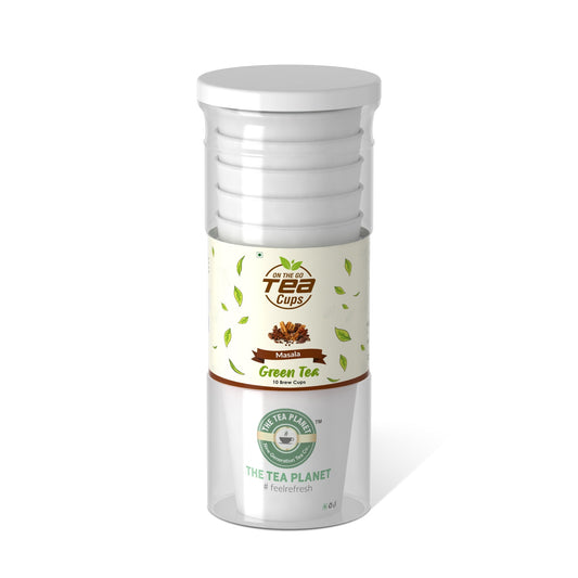 The Tea Planet Masala Instant Green Tea Brew Cup