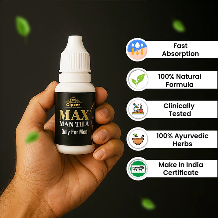 Max Man Tila Oil + 2 Capsule Free
