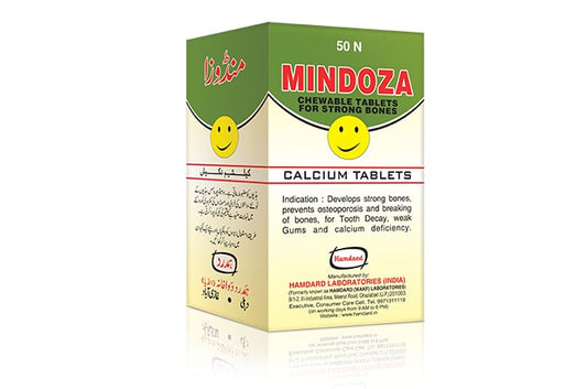 Hamdard Mindoza Tablets 50 Tablets
