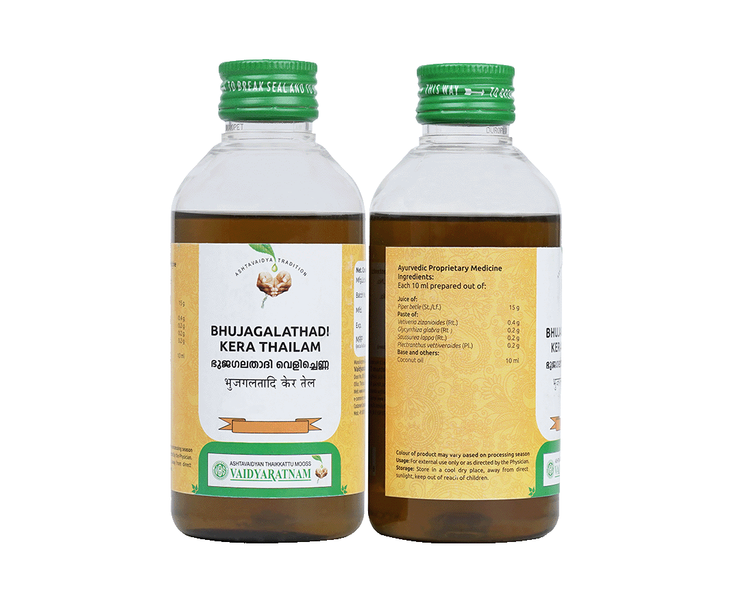 Vaidyaratnam Bhujagalathadi Oil