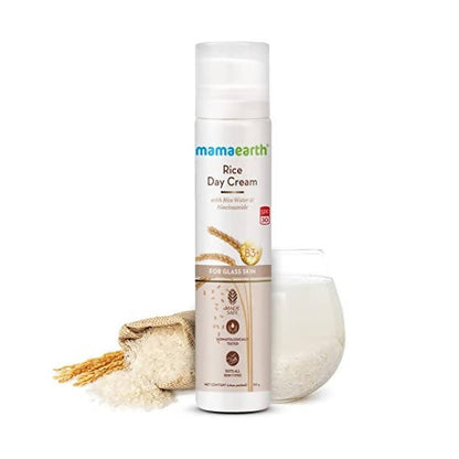 Mamaearth Rice Day Cream With Rice Water and Niacinamide