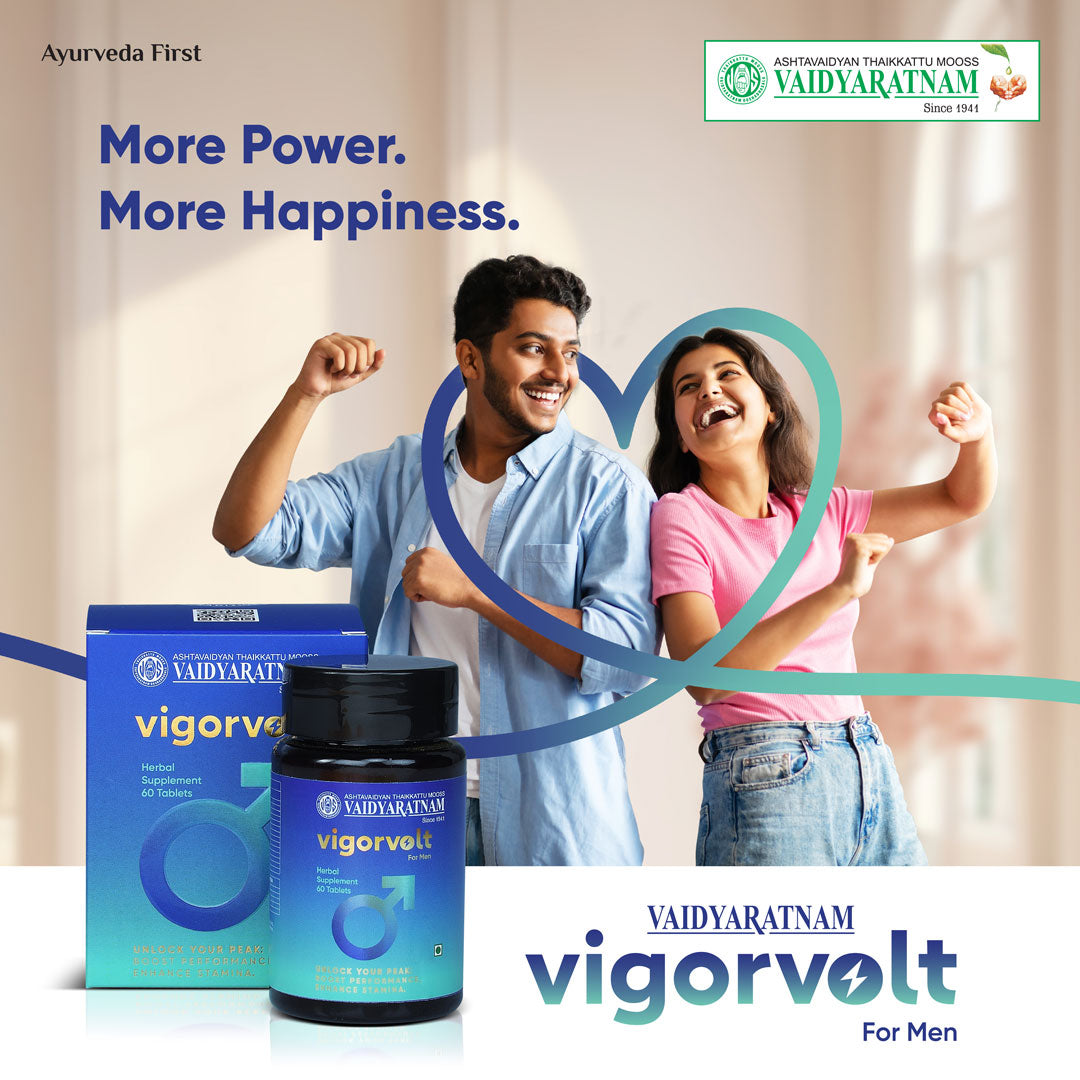 Vaidyaratnam Vigorvolt Tablet Combo