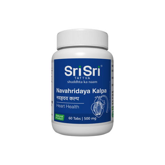 Sri Sri Tattva Navahridaya Kalpa | Cardiac Tonic | Ayurvedic Natural Product | 60 Tabs