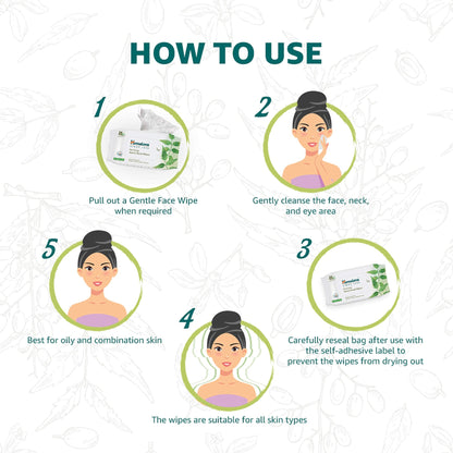 Himalaya Personal Care Purifying Neem Facial Wipes