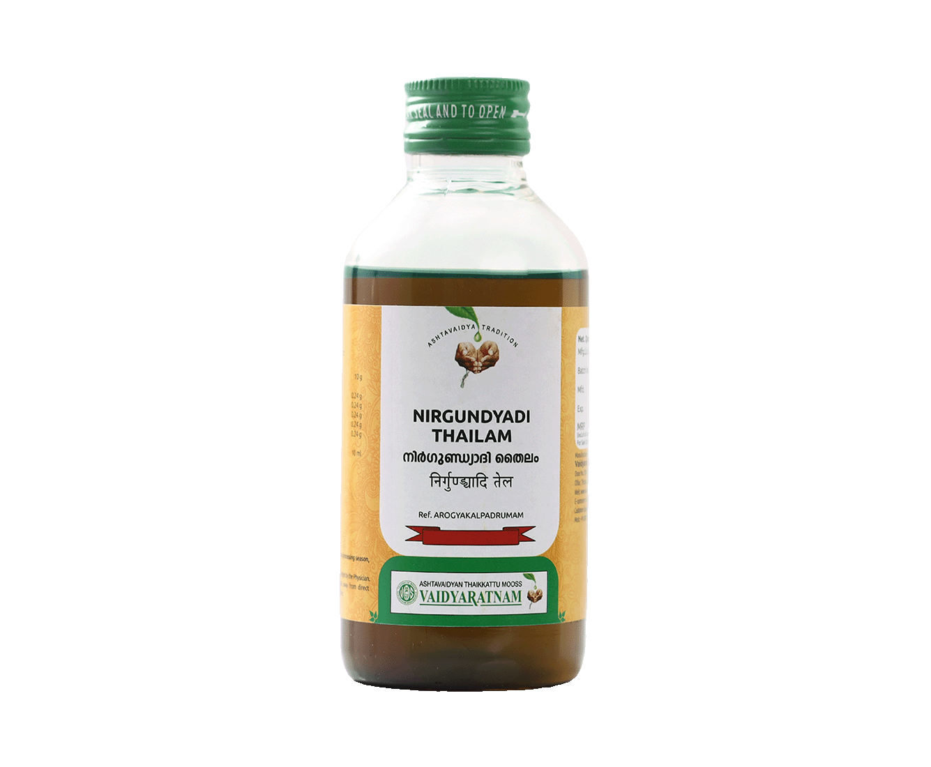 Vaidyaratnam Nirgundyadi Oil