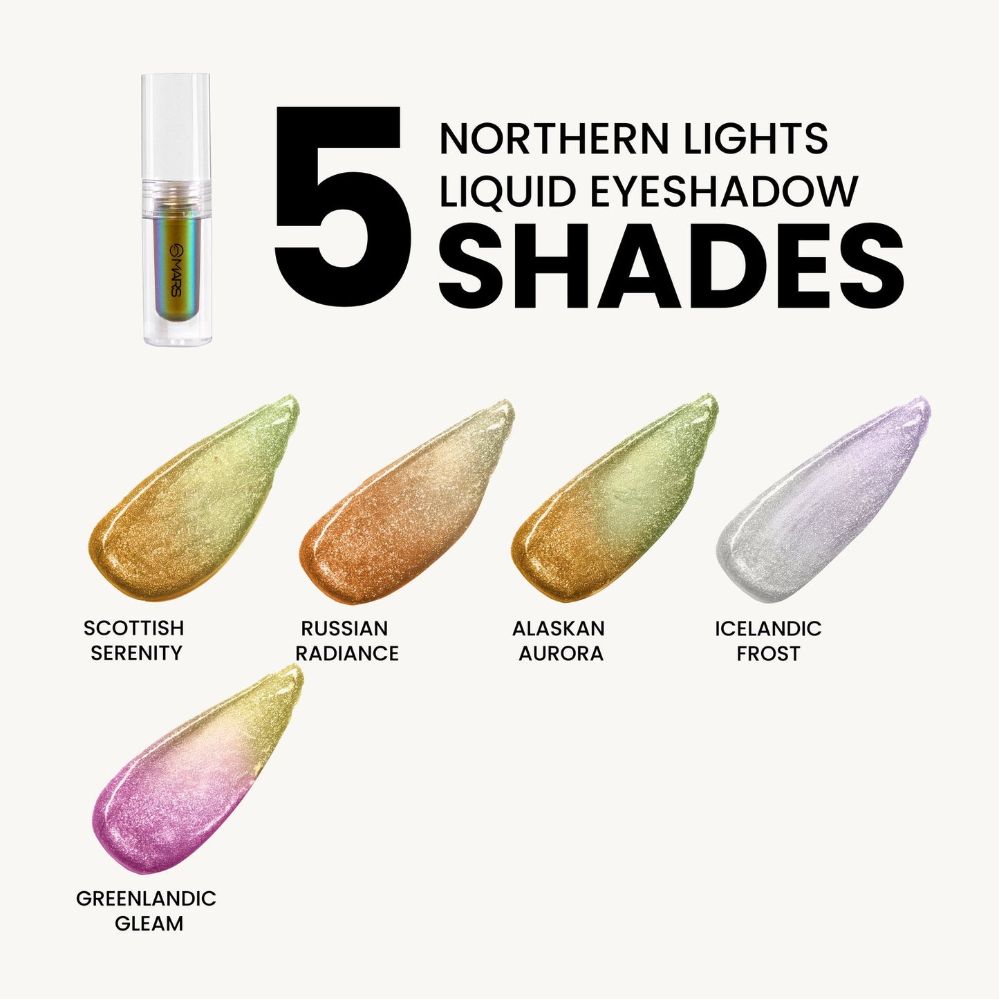 Mars Northern Lights Liquid Eyeshadow