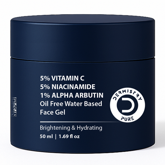 Dermistry Water Based Moisturizer for Oily Skin | Hydrating Face Cream