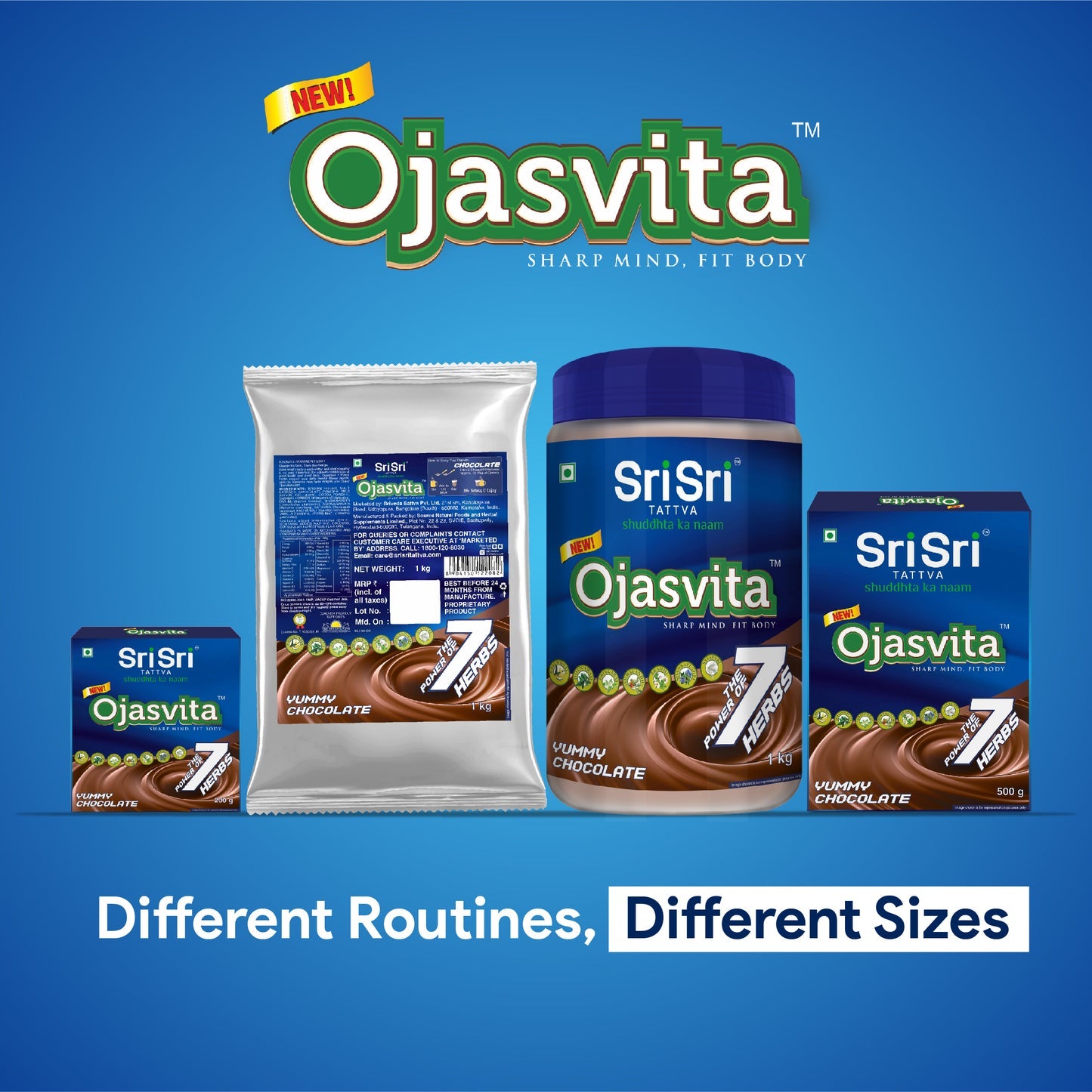Sri Sri Tattva Chocolate Ojasvita - Sharp Mind & Fit Body