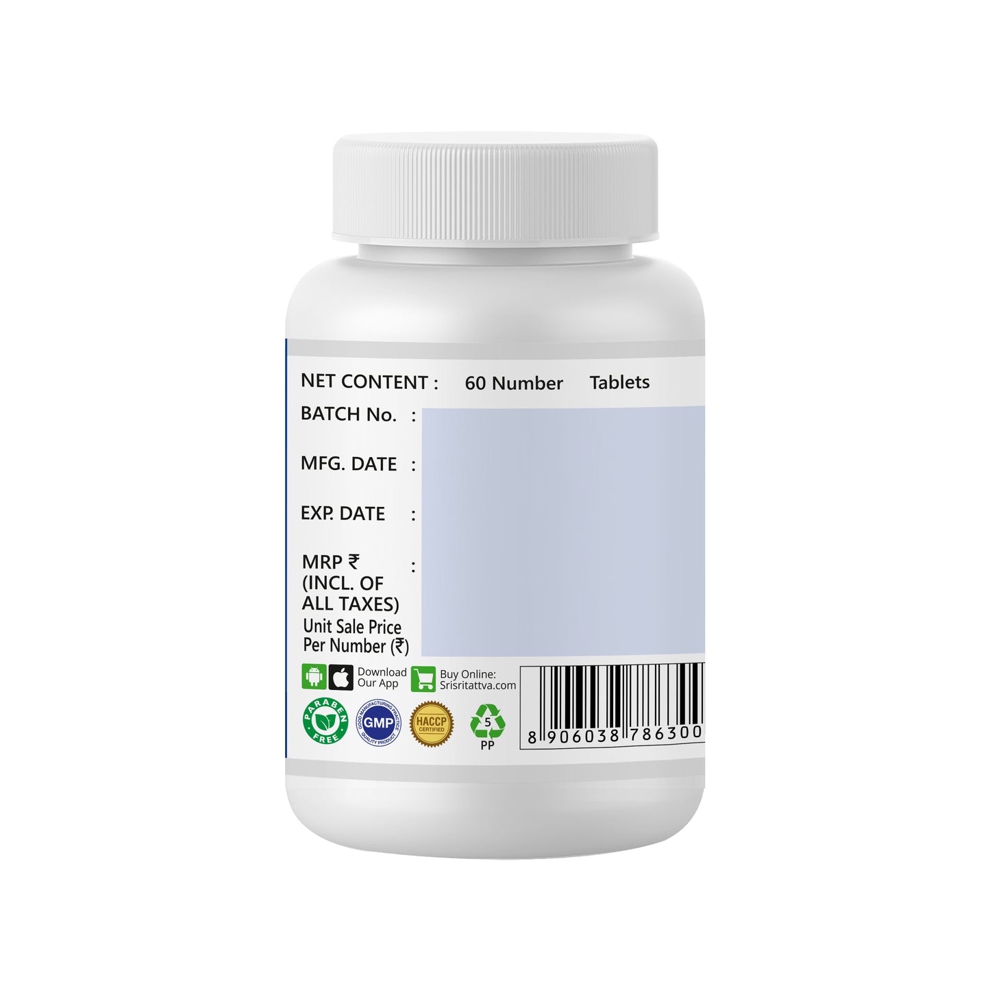 Sri Sri Tattva Oorja Forte 60 Tablets