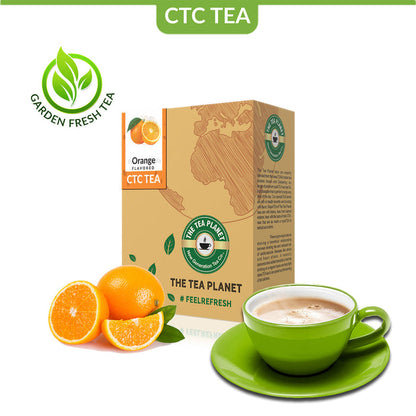 The Tea Planet Orange Flavored CTC Tea