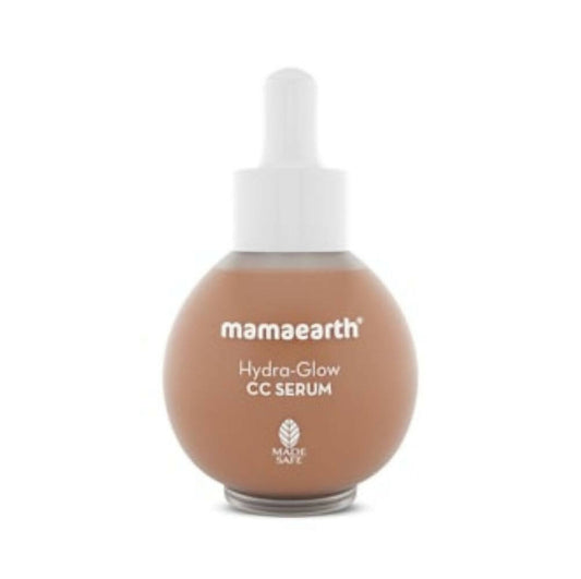 Mamaearth Hydra|Glow CC Serum With Vitamin C and Hyaluronic Acid|Honey
