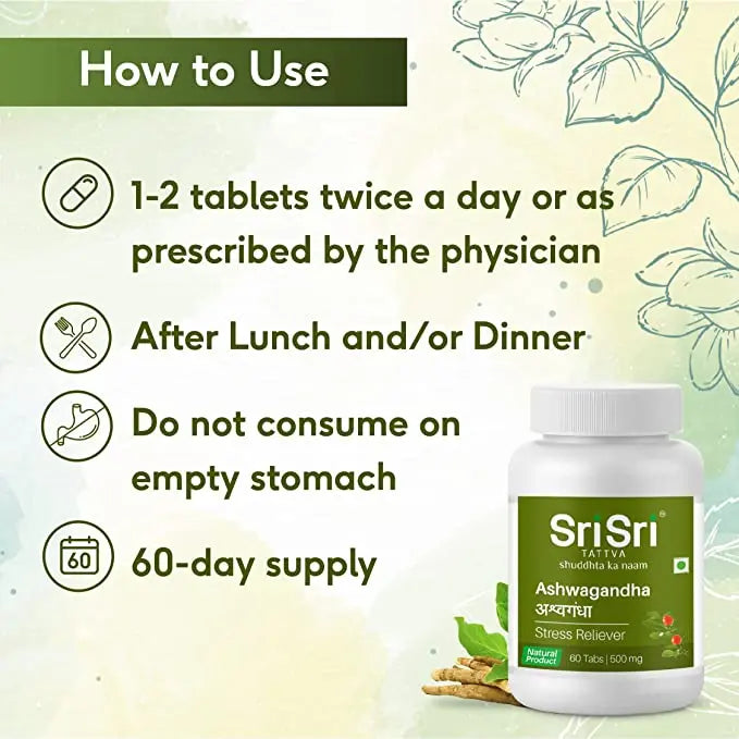Sri Sri Tattva Ashwagandha - Stress Relief