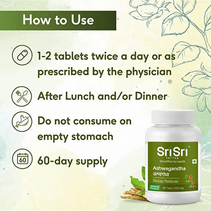 Sri Sri Tattva Ashwagandha - Stress Relief