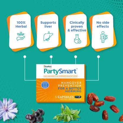 4 X Himalaya Party Smart Capsule - PUSHMYCART
