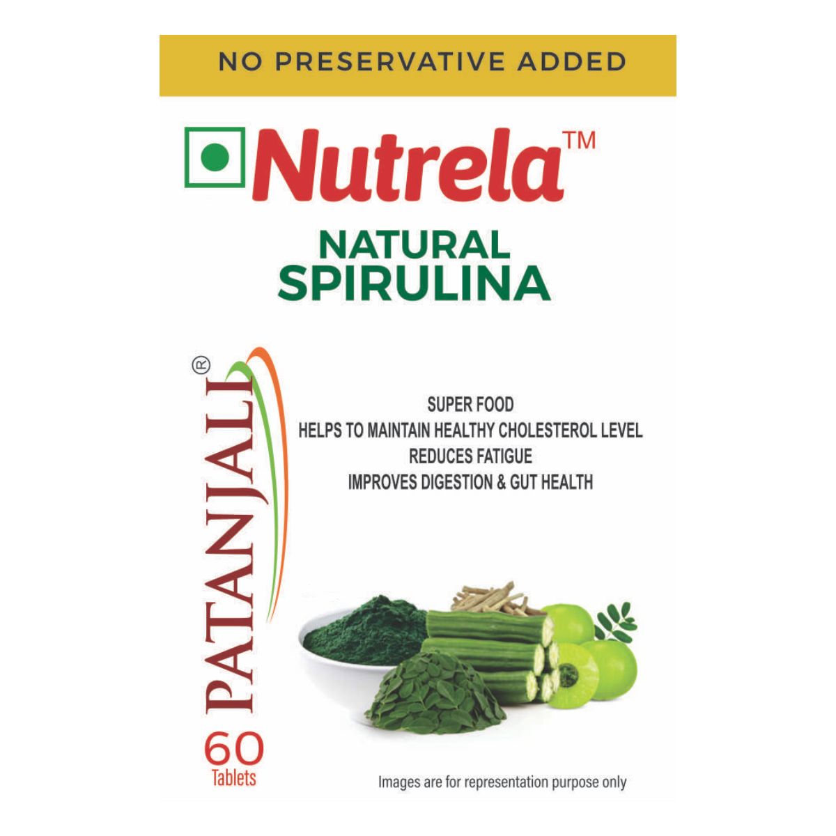 Patanjali Spirulina Capsule With Natural Spirulina