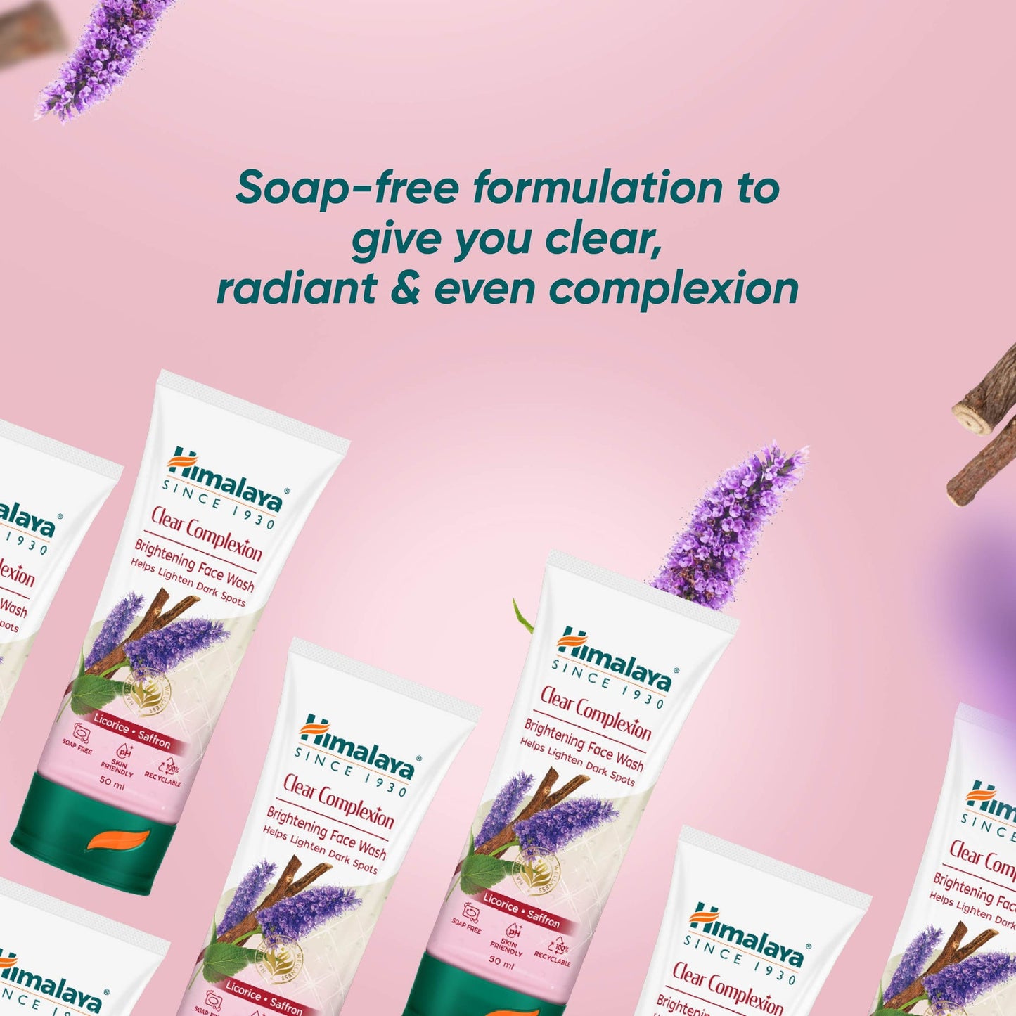 Himalaya Herbals Clear Complexion Brightening Face Wash - PUSHMYCART