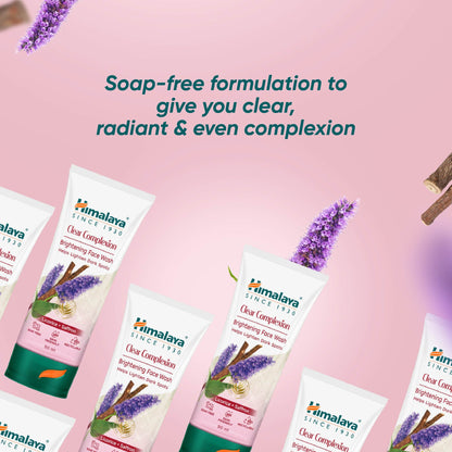 Himalaya Herbals Clear Complexion Brightening Face Wash - PUSHMYCART