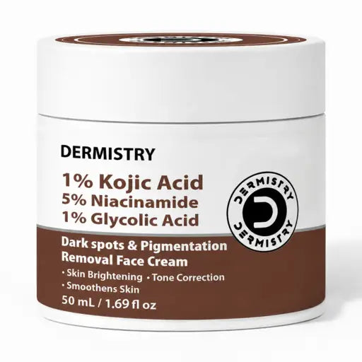Dermistry Kojic Acid Cream for Pigmentation Removal & Bright Skin