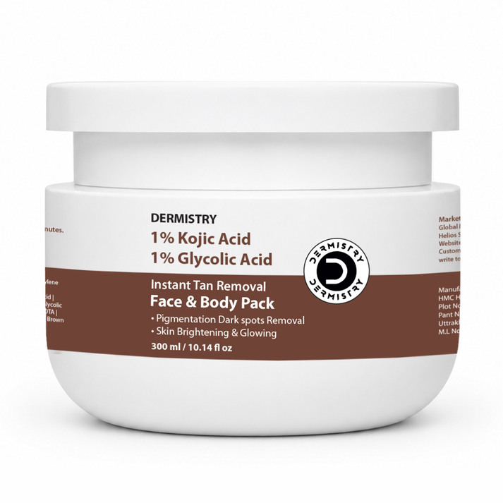Dermistry Tan Removal Face Mask For Glowing Skin