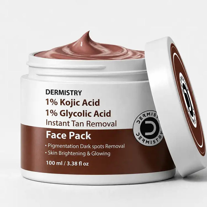 Dermistry Tan Removal Face Mask For Glowing Skin