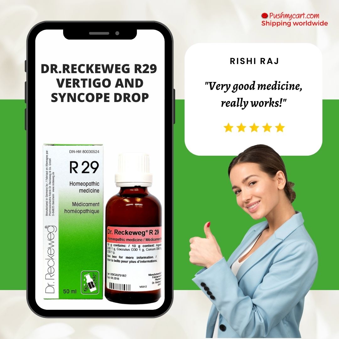 Dr. Reckeweg R29 Vertigo and Syncope Drop