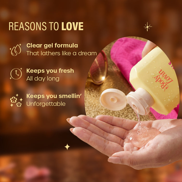 Plum Petals On The Rocks Shower Gel by BodyLovin'