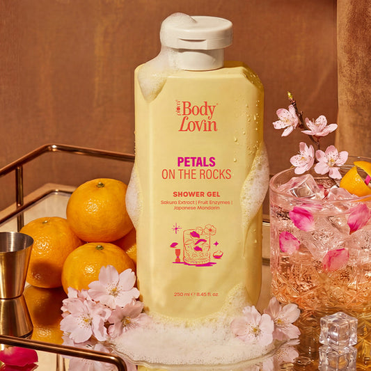 Plum Petals On The Rocks Shower Gel by BodyLovin'