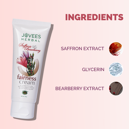 Jovees Saffron & Bearberry Fairness Face Cream